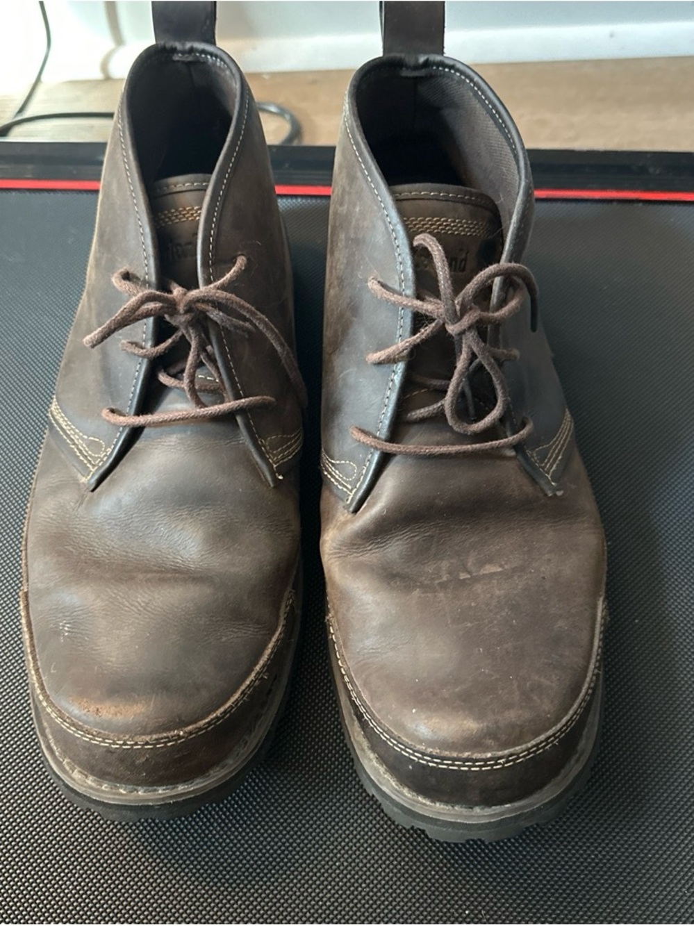 Earth Men's Brown Leather Chukka Boots